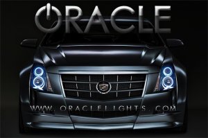Cadillac CTS-V Headlight Halo Kit - ORACLE Lighting - LED Halo - Green - `10-`12